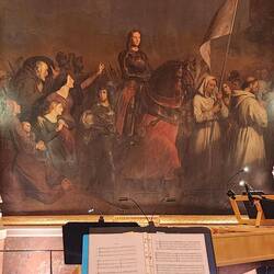 "Entry of Joan of Arc into liberated Orléans on 8th May 1429" by Henry Scheffer