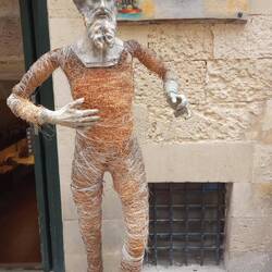 Stadt des Pappmachés