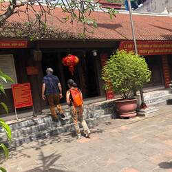 Le temple de quartier à côté de Far East Tour