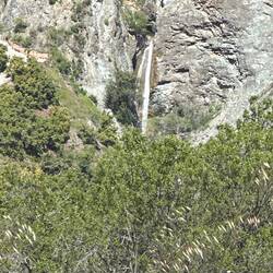 25 meter waterfall