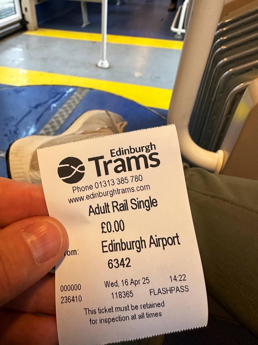 got a complimentary ticket🤩