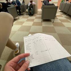 Kurzer Zwischenstopp beim Krankenhaus des Vertrauens 🏥