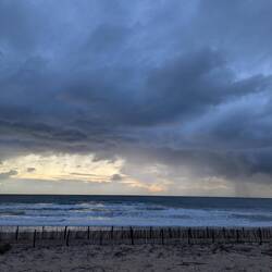 Fin de journée à Lacanau