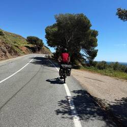 Und direkt wieder beim Aufstieg die Pizza verbrannt.