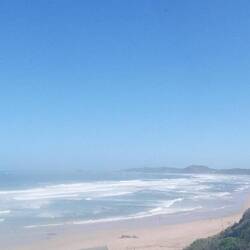 Brenton Beach stretching for miles