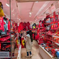 Ferrari is everywhere - more expensive than usual, so Venice keeps on being a scam