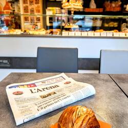 Pistaccio croissant 🥐 (best Nutella version ever!) at I Dolci Sapori