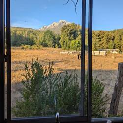 Blick aus unsere Küche