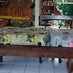 Salle à manger de l'auberge de jeunesse