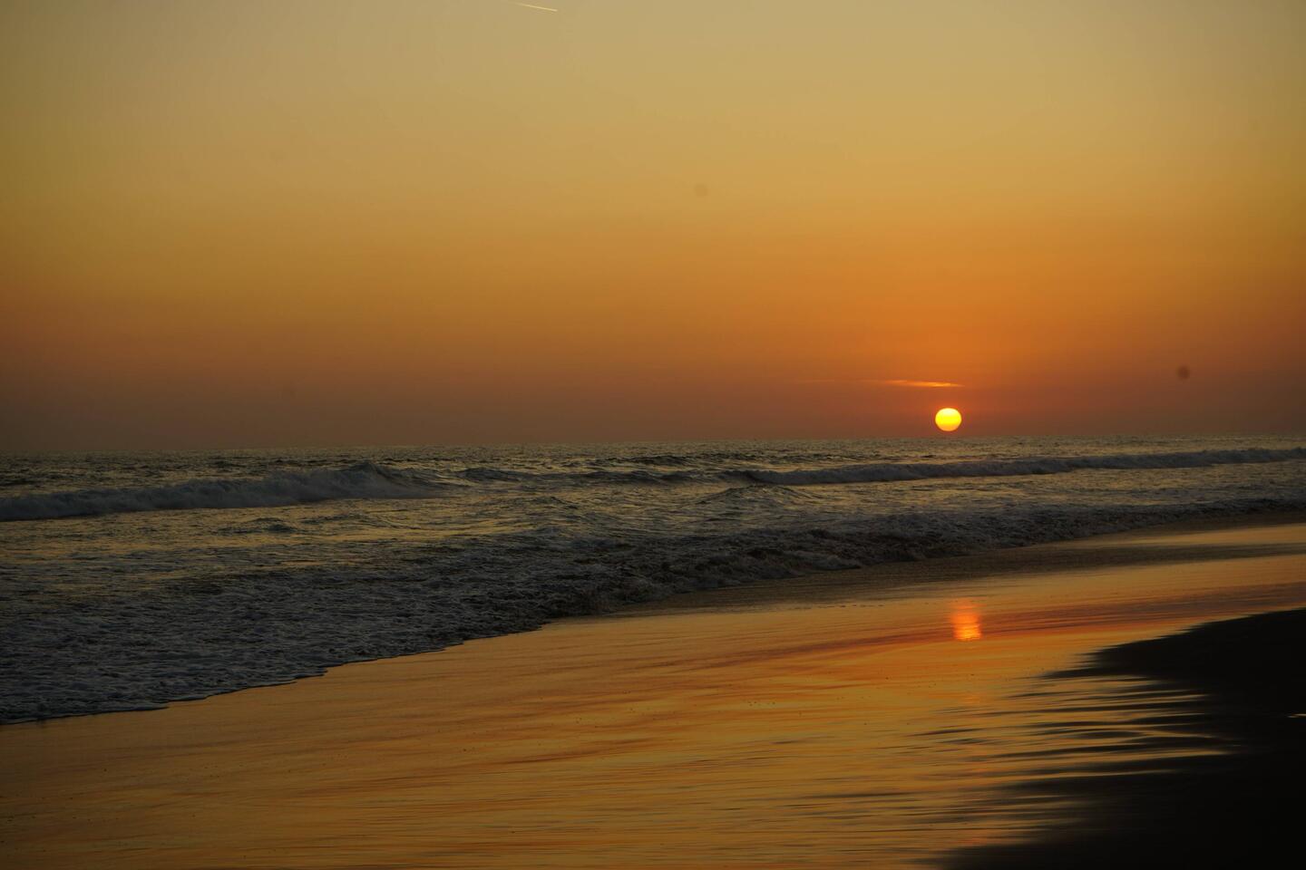 Abendstimmung an der Playa del Sol.
