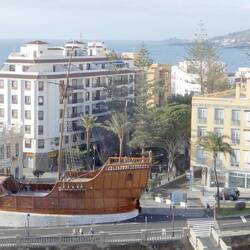 Replica of Christopher Columbus's ship