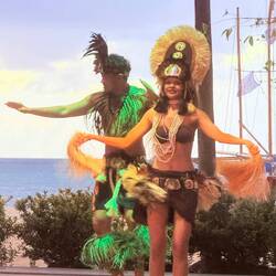 Beautiful native dancers.