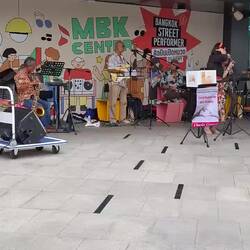 Die Rentnerband in Action