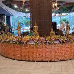 Auch der Buddha wurde nicht vergessen