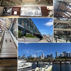 Umschlagsplatz für Wolle in früheren Jahren