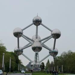 The Atomium, site of the Brussels 1958 World Expo