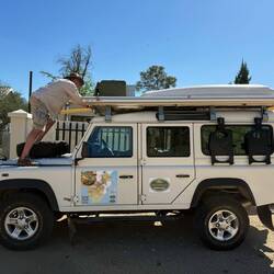 Darf ich vorstellen: Die rollende Schönheit und Heimat unseres Hausstandes.