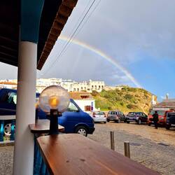 Absacker mit Aura 🌈 nach der Wanderung