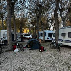 Der Tiefpunkt von einem Campspot.