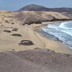 The nudist beach where I refreshed myself