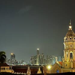 Blick aus der Altstadt zum neue Panama City