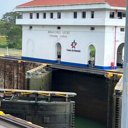 Miraflores-Schleuse, Panamakanal
