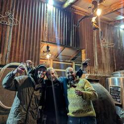 Ich, Etienne, Borgan (Jorge hinter der Kamera)