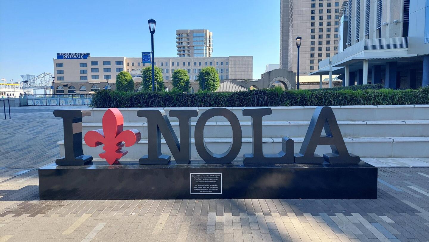 NOLA = New Orleans, Louisiana