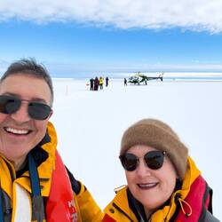 Welcome to our landing on the tabular iceberg — Weddell Sea, Antarctica.