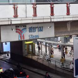 Hochbahnstation (BTS) Siam
