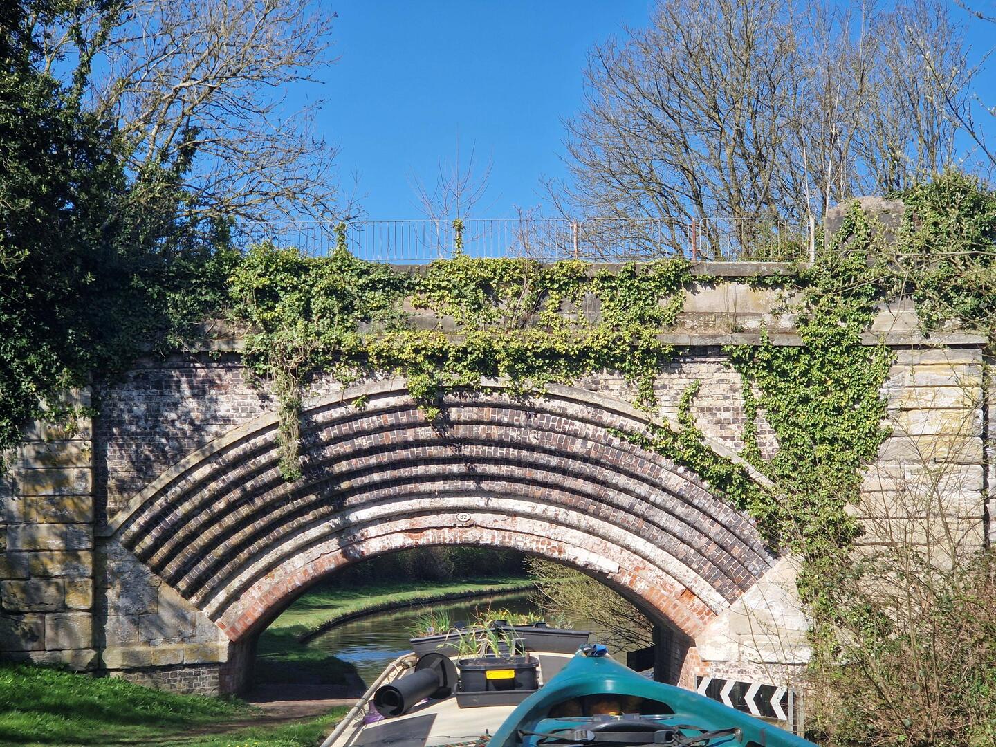 Never seen a bridge with such elaborate brickwork