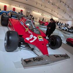 Ferrari of Gilles Villeneuve from 1981
