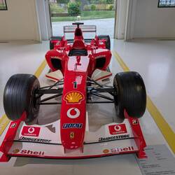 The Ferrari of Michael Schumacher