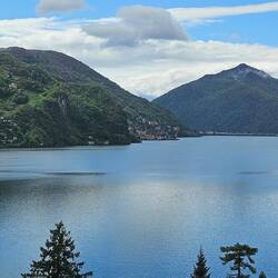 Kurz blitzt der blaue Himmel raus