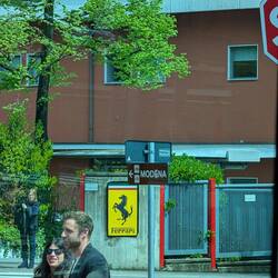 Before entering the headquarters (no pics allowed)