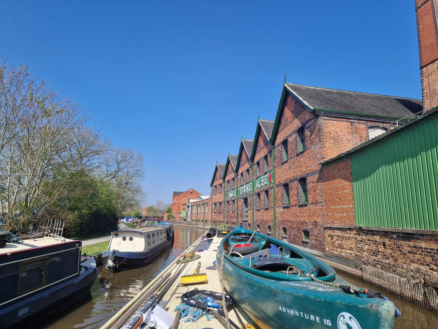 The former Joules Brewery, closed 50 years ago after it was aquired by Bass.