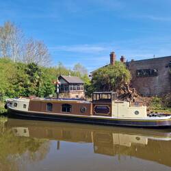 There's such a variety of boats on the canals