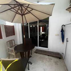 Unsere kleine Terrasse