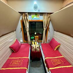 Schlafwagenabteil im Lotus Express