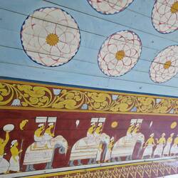 Inside the temple