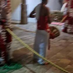Ceremony inside temple of the tooth