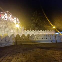 The temple of the tooth in Kandy