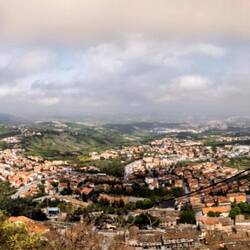 View over San Marino - it's giving Lion King vibes