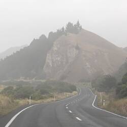 The drive was pretty despite sketchy weather