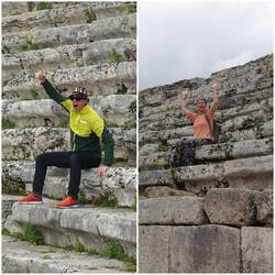Was wurde hier im Stadion vor 2000 Jahren wohl vor 12000 Zuschauern gespielt?