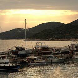 Abendstimmung in Kaş.
