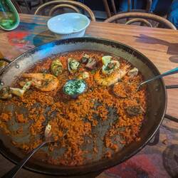 Delicious paella