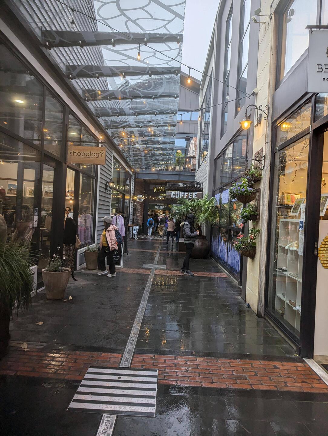 Entryway to the marketplace