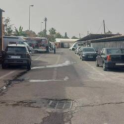 Da ganz hinten stehen wir heute Nacht 🤔