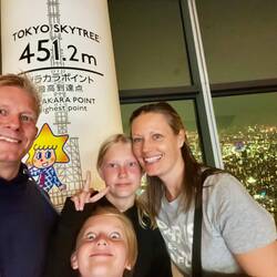 Højeste punkt - næsten en halv km oppe i luften